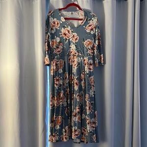 A Super Soft Stretchy dress with Pockets